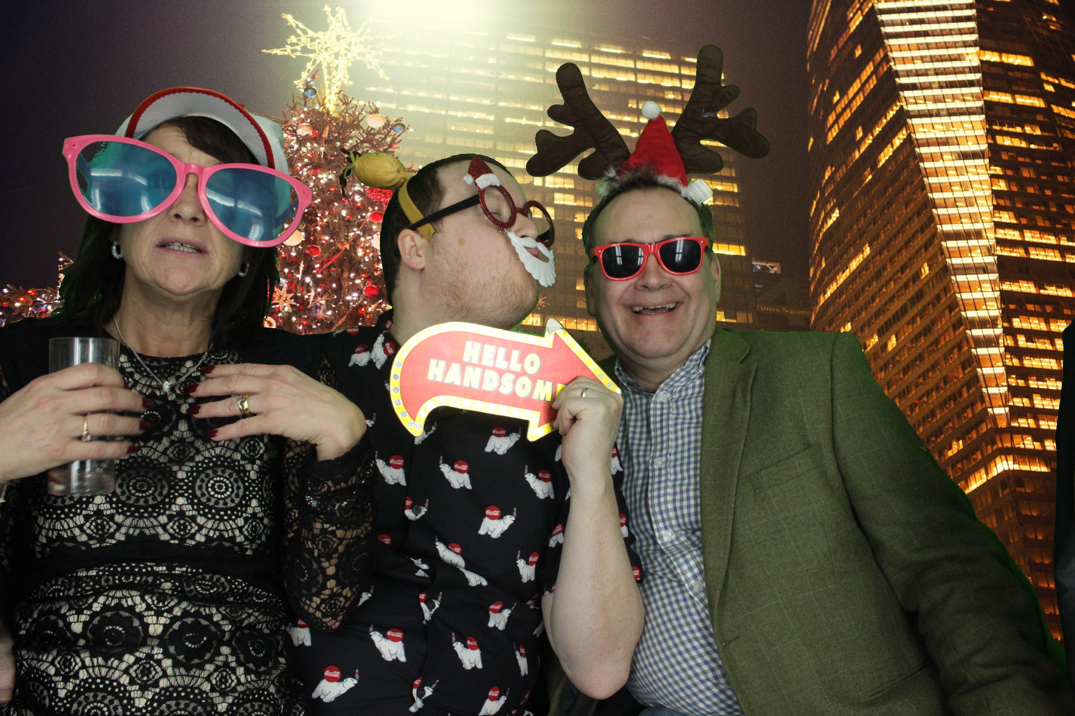 One Line Christmas Party | View more photos from the event at gallery.myphotoboothexperience.co.uk/u/MyPhotoBoothExperienceLtd/One-Line-Christmas-Party